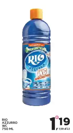 Extra Supermercati Rio Azzurro WC offerta