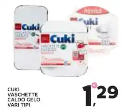 Extra Supermercati Cuki vaschette caldo gelo offerta