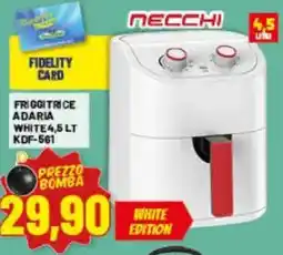 Risparmio Casa Friggitrice Adaria White offerta