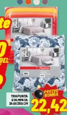 Risparmio Casa Trapunta stamina 240x250 cm offerta