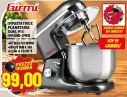 Risparmio Casa Impastatrice planetaria dual mix Girmi offerta
