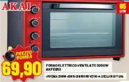 Risparmio Casa Forno elettrico ventilato Akai offerta