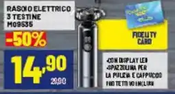 Risparmio Casa Rasoio elettrico offerta
