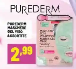 Risparmio Casa Purederm maschere gel viso assortite offerta