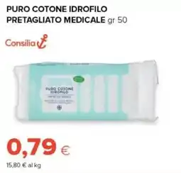 Oasi Puro cotone idrofilo pretagliato medicale Consilia offerta