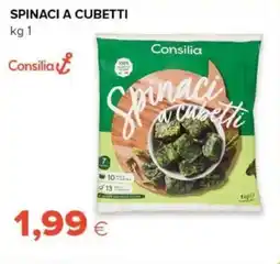Oasi Spinaci a cubetti Consilia offerta
