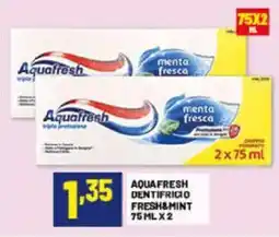 Risparmio Casa Aquafresh dentifricio fresh&mint offerta