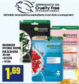 Risparmio Casa Garnier Hydra Bomb Maschera Viso offerta