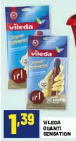 Risparmio Casa Vileda guanti sensation offerta