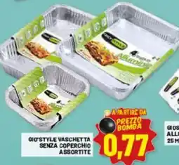 Risparmio Casa Gio'style vaschetta senza coperchio assortite offerta