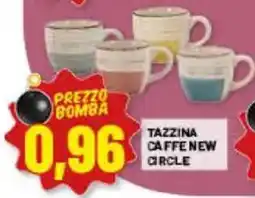 Risparmio Casa Tazzina Caffè New Circle offerta