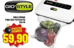 Risparmio Casa Macchina per sottovuoto Gio' Style offerta