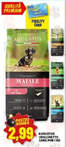 Risparmio Casa Augustus crocchette cane mini offerta
