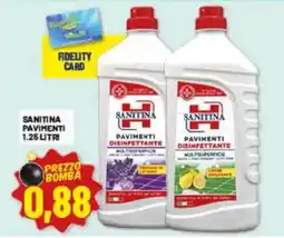 Risparmio Casa Sanitina Pavimenti Disinfettante offerta