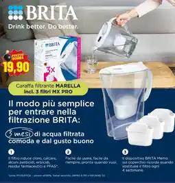 Risparmio Casa Caraffa filtrante Marella offerta