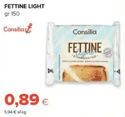 Oasi Fettine light Consilia offerta