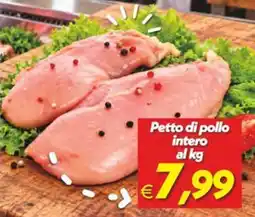 Iper Super Conveniente Petto di pollo intero offerta