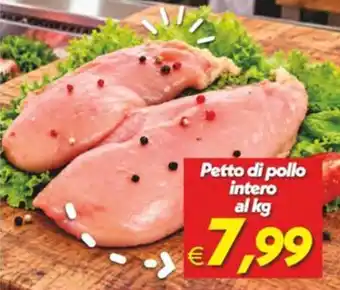 Petto di pollo intero