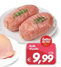 Iper Super Conveniente Rollè di pollo offerta