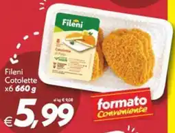 Iper Super Conveniente Fileni Cotolette offerta