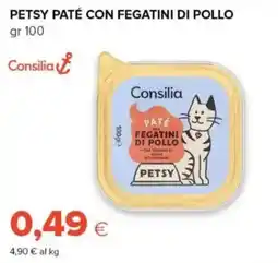 Oasi Petsy paté con fegatini di pollo offerta