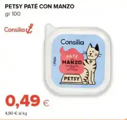 Oasi Petsy paté con manzo offerta