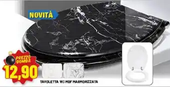 Tavoletta wc mdf marmorizzata