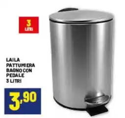 Risparmio Casa Laila pattumiera bagno con pedale offerta