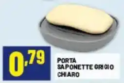 Risparmio Casa Porta saponette grigio chiaro offerta