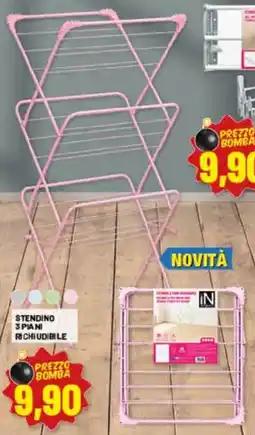 Risparmio Casa Stendino 3 piani richiudibile offerta