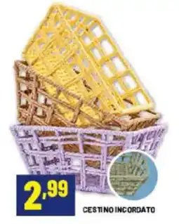 Risparmio Casa Cestino incordato offerta