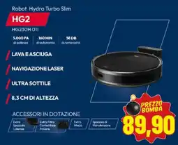 Risparmio Casa Robot Hydro Turbo Slim HG2 offerta