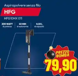 Risparmio Casa Aspirapolvere senza filo HFG offerta