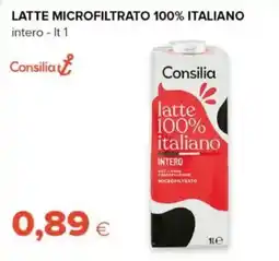 Oasi Latte microfiltrato Consilia offerta