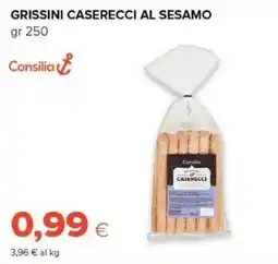 Oasi Grissini caserecci al sesamo Consilia offerta