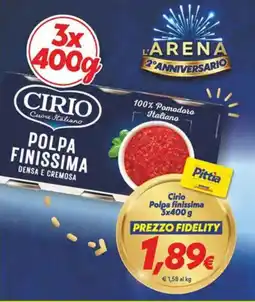 Iper Super Conveniente Polpa finissima Cirio offerta