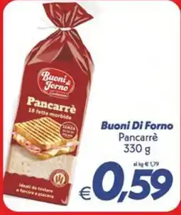 Iper Super Conveniente Buoni Di Forno Pancarrè offerta