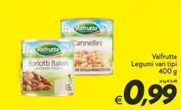 Iper Super Conveniente Valfrutta Legumi vari tipi offerta
