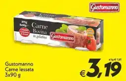 Iper Super Conveniente Gustomanno Carne lessata offerta