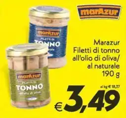Iper Super Conveniente Marazur Filetti di tonno offerta