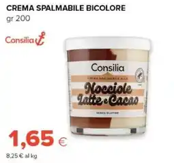 Oasi Consilia crema spalmabile nocciole latte e cacao offerta