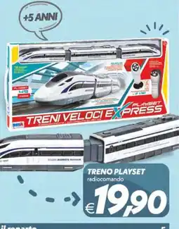Iper Super Conveniente Treno Playset radiocomando offerta