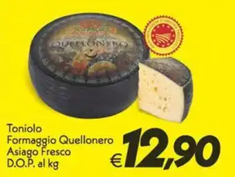 Formaggio Quellonero Asiago Fresco