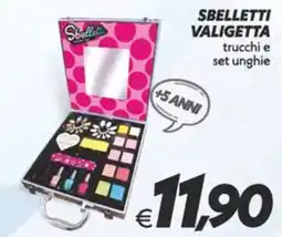 Iper Super Conveniente Sbelletti valigetta trucchi e set unghie offerta