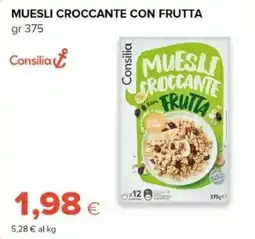 Oasi Muesli croccante con frutta Consilia offerta