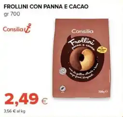 Oasi Consilia Frollini panna e cacao offerta