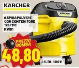 Risparmio Casa Aspirapolvere Karcher con contenitore offerta