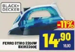 Risparmio Casa Black+Decker ferro stiro 2200w offerta