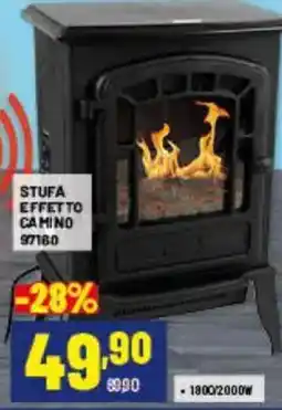 Risparmio Casa Stufa effetto camino offerta