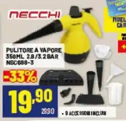 Risparmio Casa Pulitore a vapore Necchi offerta